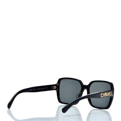 CHANEL Acetate Square Sunglasses 5408